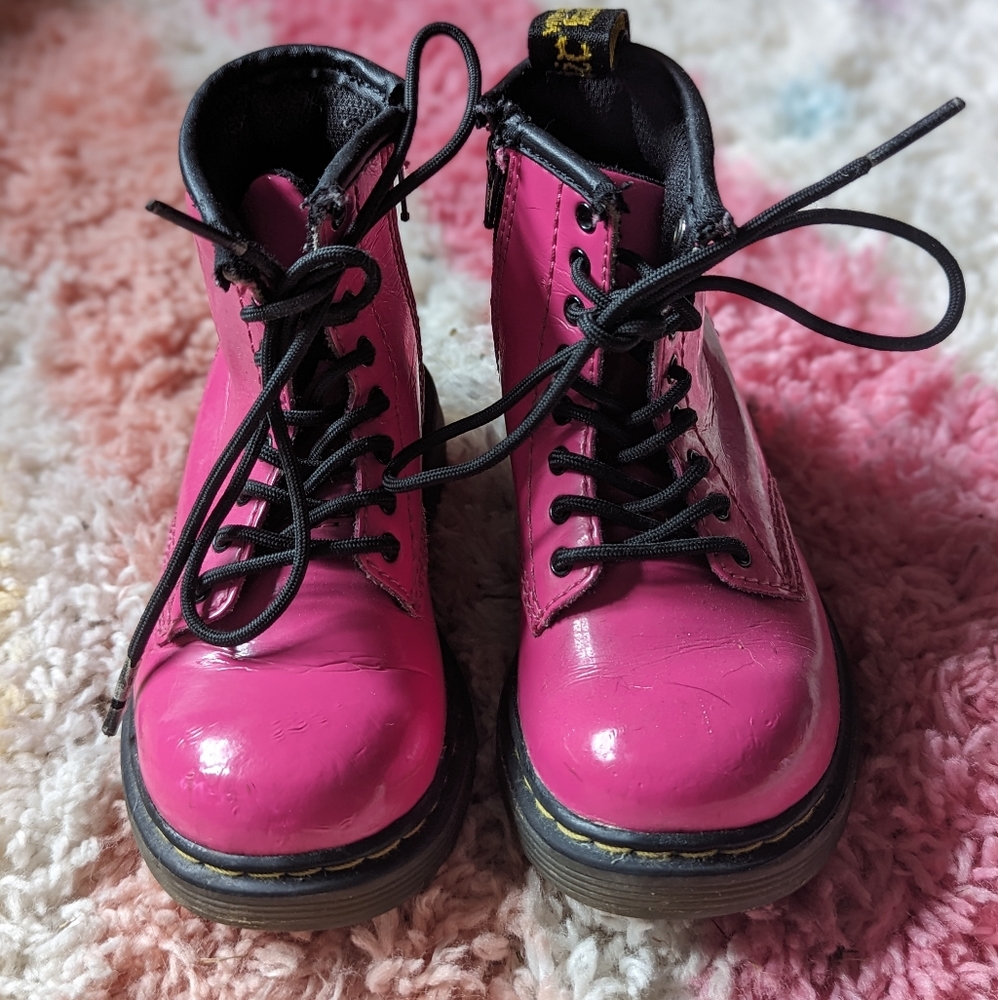 Pink Dr martens